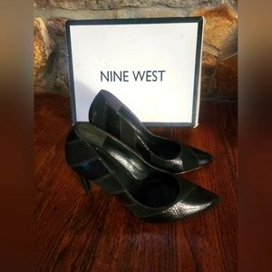 Nine West Heels, black 8.5